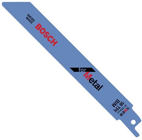 Bosch RM618 6 Inch 18T Recip Saw Blades, 25 Pc., (New) - ToolSteal.com