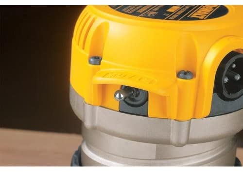 DEWALT DW618PKBR Fixed/Plunge Base Router Kit, Variable Speed, Soft Start, 2-1/4-HP Reconditioned