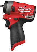 Milwaukee 2552-20 M12 Fuel 1/4 in. Stubby Impact Wrench, New