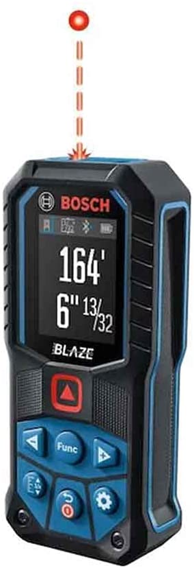 Bosch GLM165-27C Blaze Connected 165 Feet Laser Measure, New