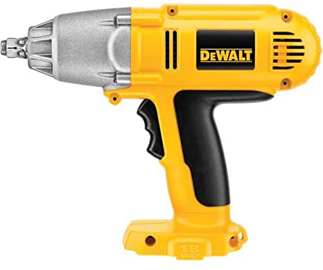 DeWalt DW059HBR 1/2" 18-Volt Cordless Impact Wrench with Hog Ring Anvil, Tool Only w/Case Refurbished