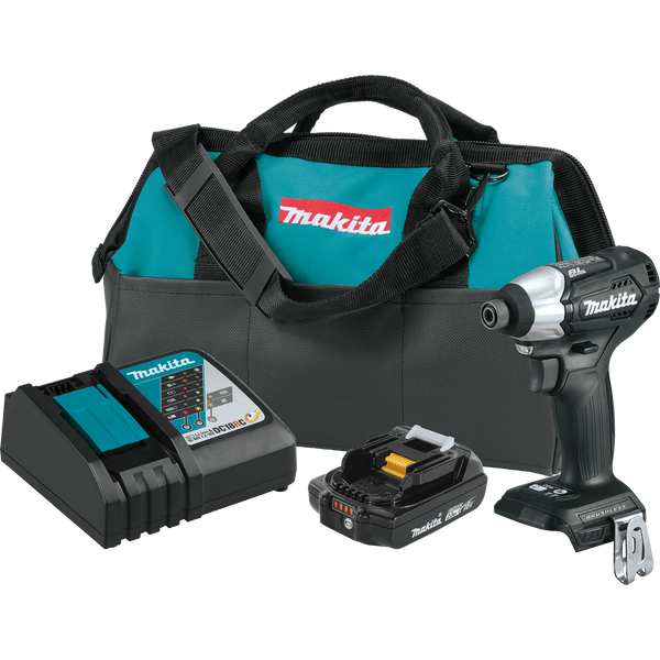 Makita XDT15R1B-R 18V LXT Li‑Ion Sub‑Compact Brushless Cordless Impact Driver Kit 2.0Ah, Reconditioned