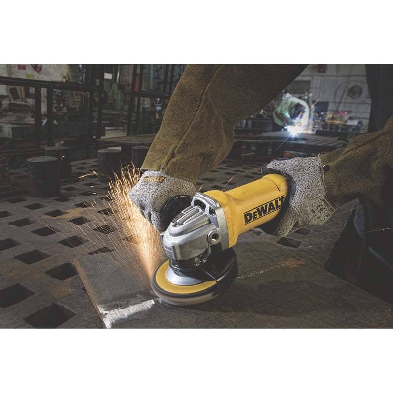 DeWalt DWE402 4-1/2 in. 11 Amp Paddle Switch Angle Grinder, New