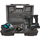 Makita XRH06RBX-R 18V LXT® Li‑Ion Sub‑Compact Brushless Cordless 11/16" SDS+ Rotary Hammer Ki with, 65 Pc. Accessory Set (2.0 Ah) (Reconditioned) - ToolSteal.com