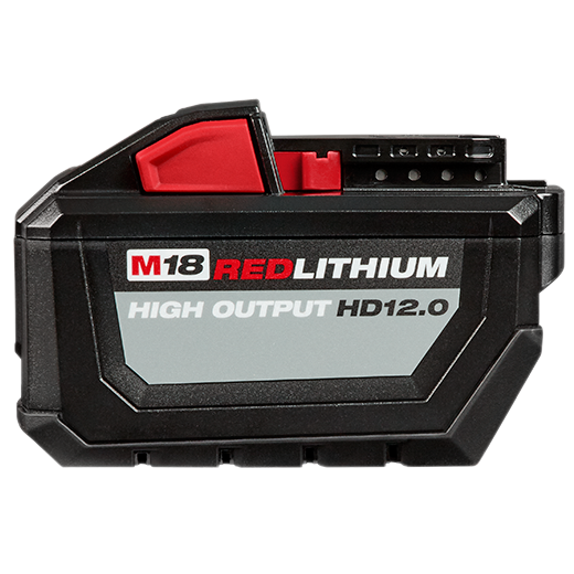 Milwaukee 48-59-1200p M18™ REDLITHIUM™ HIGH OUTPUT™ HD 12.0Ah Battery and Charger Starter Kit w/High Output XC 6.0Ah Battery - ToolSteal.com