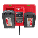 Milwaukee 48-59-1802 M18™ Dual Bay Simultaneous Rapid Charger, (New) - ToolSteal.com