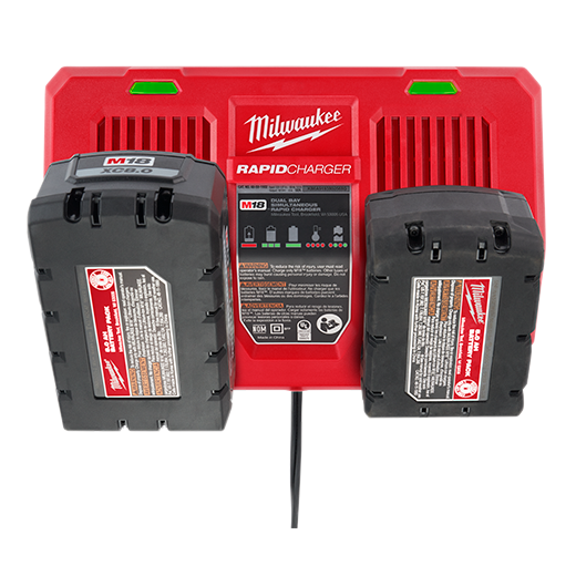 Milwaukee 48-59-1802 M18™ Dual Bay Simultaneous Rapid Charger, (New) - ToolSteal.com