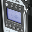 Makita XRM05-R 18V LXT Lithium‑Ion Cordless Job Site Radio, Tool Only, Reconditioned