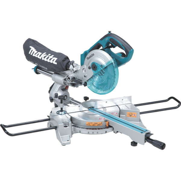 Makita XSL01Z-R 18V LXT Lithium‑Ion Cordless 7‑1/2 in. Dual Slide Compound Miter Saw, Tool Only Reconditioned