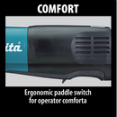 Makita 9565PC-R 5" SJS™ High‑Power Paddle Switch Angle Grinder, (Reconditioned) - ToolSteal.com