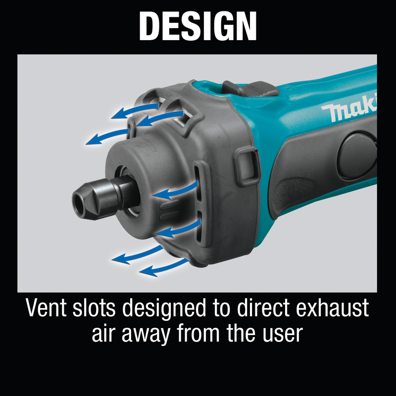 Makita XDG02Z 18V LXT Cordless 1/4 in. Compact Die Grinder, Tool Only, New