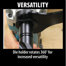 Makita XNJ01Z 18V LXT Lithium‑Ion Cordless 16 Gauge Nibbler, Tool Only, New