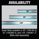 Makita 194367-7 118 in. Guide Rail, New - IN STORE PICK UP ONLY