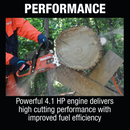 Makita EA5600FREG-R 18 in. 56 cc Ridgeline Chain Saw, Reconditioned