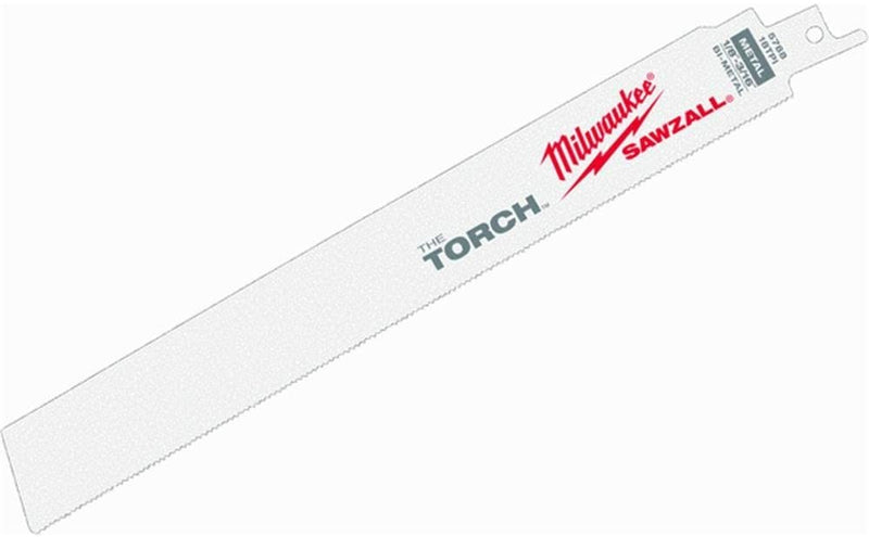 Milwaukee 48-00-5788 9 in. 18 TPI The Torch Sawzall Blades - 5 Pack, New