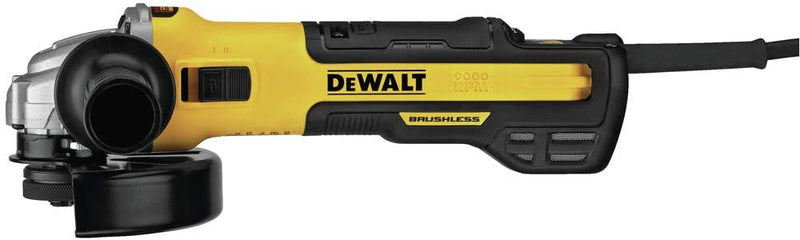 Dewalt DWE43240VS 5 IN. / 6" Brushless Angle Grinder, Variable Speed, Lock-On Switch, Kickback Brake (New) - ToolSteal.com