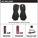 Milwaukee 561-21XL Redlithium USB Heated Gloves XL, New