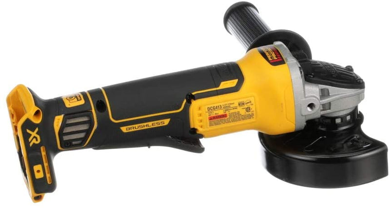 DeWALT DCG413BR 20v Max XR 4.5 in. Paddle Switch Small Angle Grinder With Kickback Brake, Tool Only Reconditioned