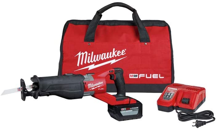 Milwaukee 2722-21HD M18 Fuel Super Sawzall Reciprocating Saw Kit, New