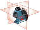 Bosch GLL3-80-RT 360 Degree 3-Plane Leveling and Alignment Line Laser, Reconditioned