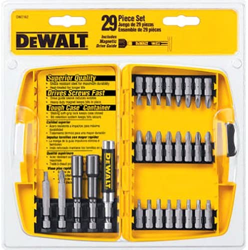 DeWalt  DW2162 29-Piece Screw and Nutdriving Set w/ToughCase, (New) - ToolSteal.com