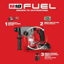 Milwaukee 2912-22 M18 Fuel 1 in. SDS Plus Rotary Hammer Kit, New
