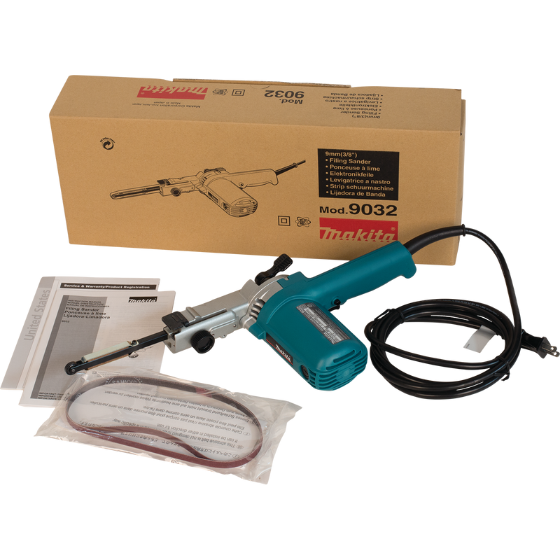 Makita 9032 3/8 in. x 21 in. Belt Sander, New
