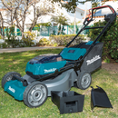 Makita XML08PT1-R 36V 18V X2 LXT Brushless 21 in. Self‑Propelled Commercial Lawn Mower Kit with 4 Batteries 5.0Ah, Reconditioned