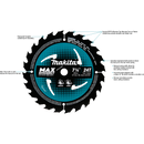 Makita B-61656-10 7‑1/4" 24T Carbide‑Tipped Max Efficiency Circular Saw Blade, Framing, 10/pk (New) - ToolSteal.com