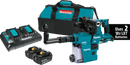 Makita XRH10PTW 18V X2 (36V) LXT® Brushless Cordless 1‑1/8" AVT® Rotary Hammer Kit, SDS‑PLUS, w/ HEPA Dust Extractor, AFT®, AWS™ Capable (5.0Ah) (New) - ToolSteal.com