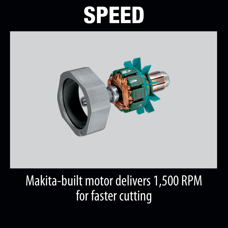 Makita SH02Z-R 12V Max CXT Lithium‑Ion Cordless 3‑3/8 in. Circular Saw, Tool Only, Reconditioned