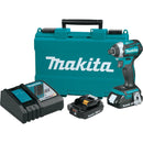 Makita XDT14R-R 18V LXT Cordless Lithium-Ion Compact Brushless Quick-Shift Mode 3-Speed Impact Driver Kit, Reconditioned