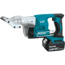 Makita XSJ01T 18V LXT Lithium‑Ion Cordless 18 Gauge Straight Shear Kit 5.0Ah, New