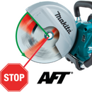 Makita XEC01PT1 36V 18V X2 LXT Brushless 9 in. Power Cutter Kit, with AFT, Electric Brake, 4 Batteries 5.0 Ah, New