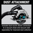 Makita XSH04ZB-R 18V LXT Li‑Ion Sub‑Compact Brushless Cordless 6‑1/2 in. Circular Saw, Tool Only, Reconditioned