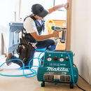 Makita MAC210Q-R Quiet Series 1 HP, 2 Gallon, Oil‑Free, Electric Air Compressor, Reconditioned