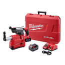 Milwaukee 2712-22DE M18 FUEL 1 in. SDS Plus Rotary Hammer w/Dust Extractor Kit, New