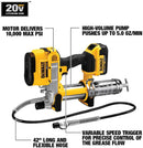 Dewalt DCGG571M1 20v Max Grease Gun Kit (New) - ToolSteal.com