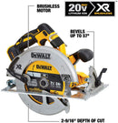 Dewalt DCS570B 20V Max 7-1/4” Cordless Circular Saw (Tool Only) (New) - ToolSteal.com