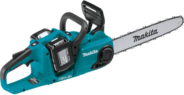 Makita XCU04PT-R 18V X2 (36V) LXT® Lithium‑Ion Brushless Cordless 16" Chain Saw Kit (5.0Ah), (Reconditioned) - ToolSteal.com