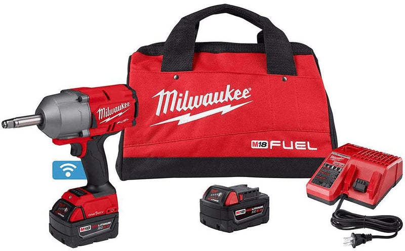 Milwaukee 2769-22 M18 Fuel ½ Inch Ext. Anvil Controlled Torque Impact Wrench W/One-key Kit, New