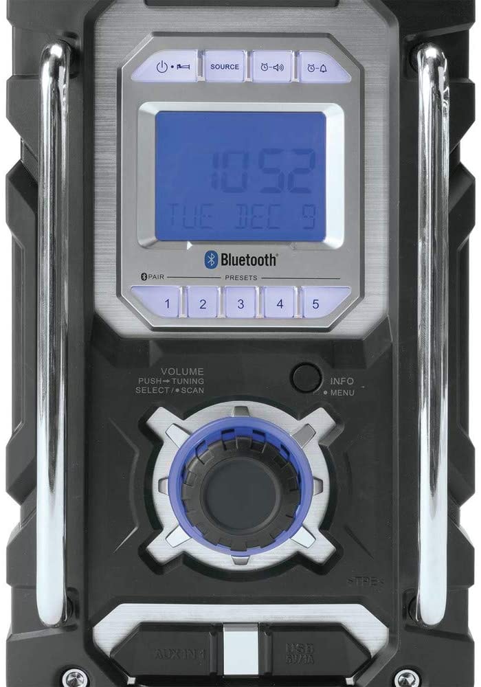 Makita XRM06B 18V / 12V max Cordless Bluetooth® Job Site Radio, [Tool Only], (Reconditioned) - ToolSteal.com