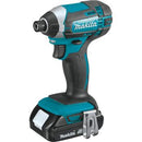 Makita XDT11R-R 18V LXT® Lithium‑Ion Compact Cordless Impact Driver Kit 2.0Ah, (Reconditioned) - ToolSteal.com