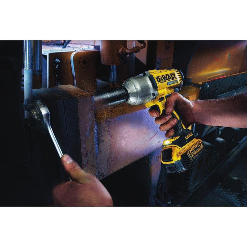 Dewalt DCF899P2 20V Max* XR® High Torque 1/2 In. Impact Wrench w. Detent Pin Anvil Kit (5.0AH) (New) - ToolSteal.com