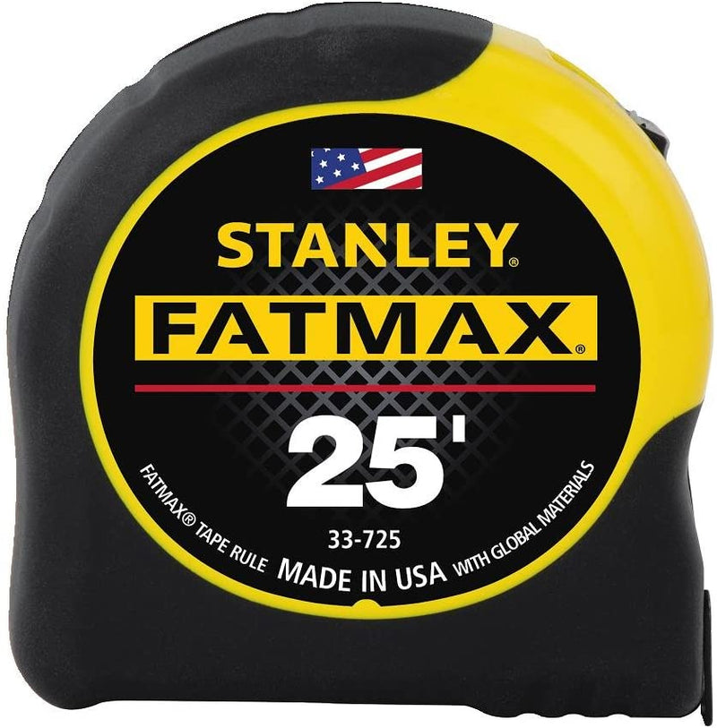 Stanley 33-725 25 Ft. FatMax Tape Measure New