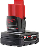 Milwaukee 2598-22 M12 Fuel 2-Tool Combo Kit 1/2 in. Hammer Drill and 1/4 in. Hex Impact Driver, New