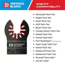 Imperial Blades IBOA800-1 One Fit 4-IN-1 Features Drywall Blade, 1 Pack, New
