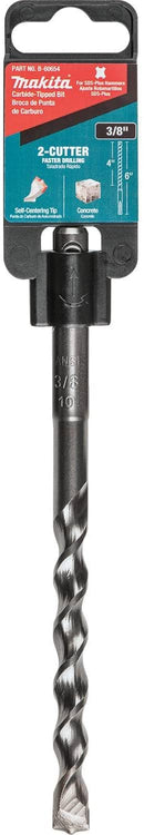 Makita B-60654 3/8" x 6" SDS‑PLUS Bit, 2‑Cutter (New) - ToolSteal.com