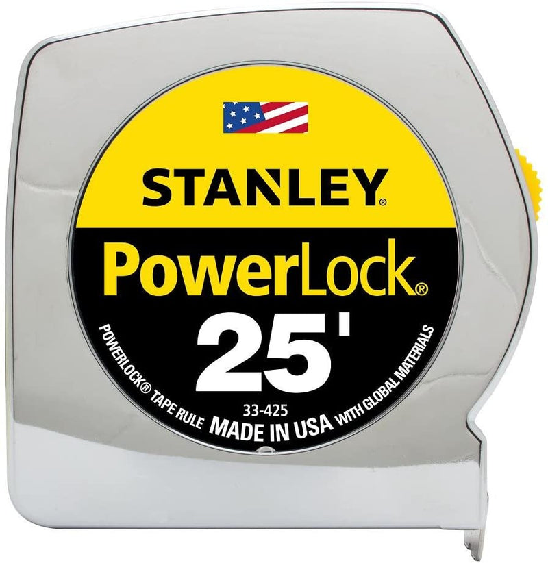 Stanley 33-425 25 Ft. Powerlock Tape Measure New