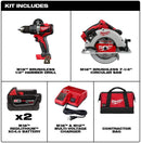 Milwaukee 2992-22 M18 Brushless Combo Kit, 2-Piece, New